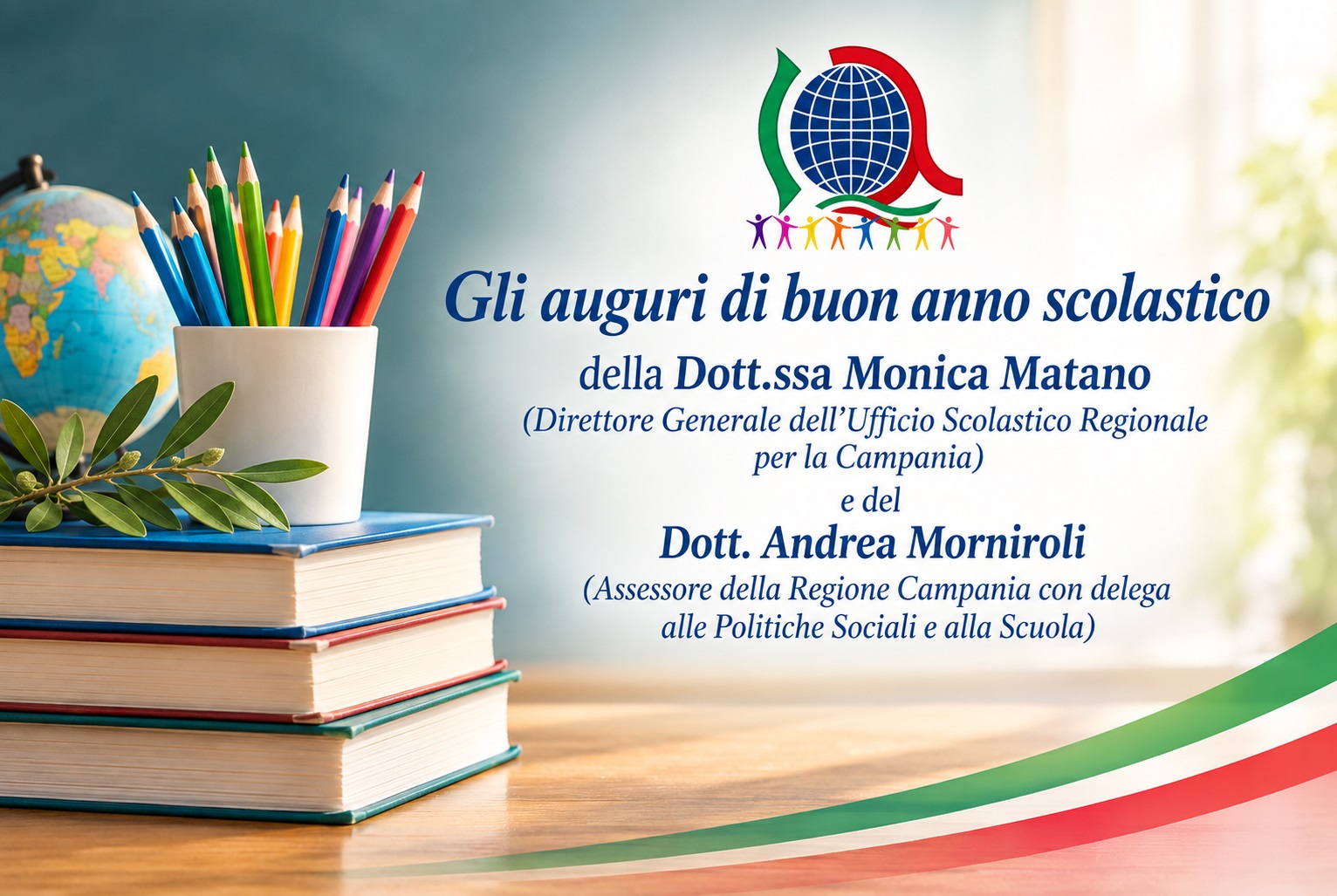 Buon anno scolastico 2026/2027: gli auguri alla scuola