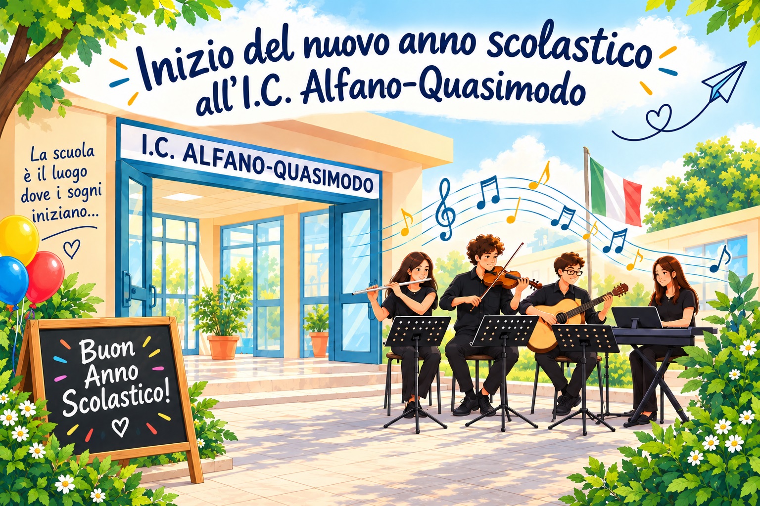 Inizio del nuovo anno scolastico