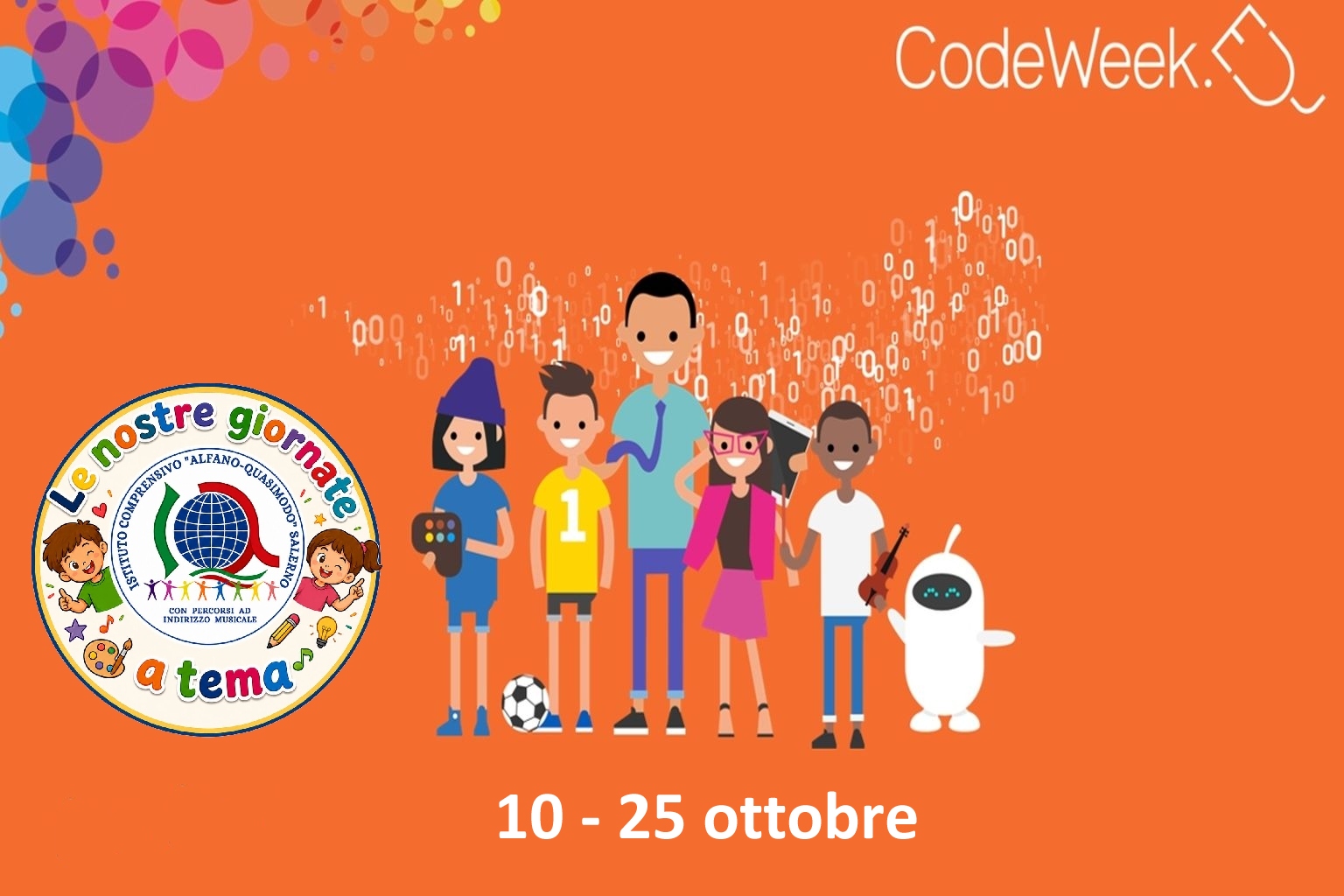 Le nostre giornate a tema: Code Week 2026